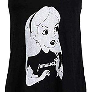 Wonderland Loves Metallica Graphic Tank 